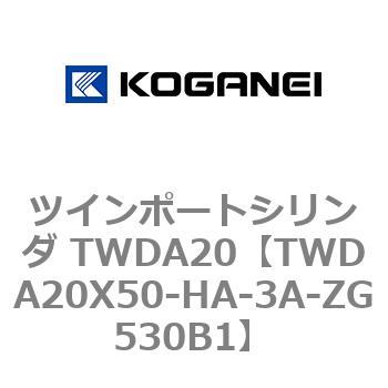 ツインポートシリンダ TWDA20 コガネイ