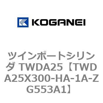 ツインポートシリンダ TWDA25 コガネイ