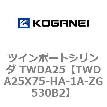 ツインポートシリンダ TWDA25 コガネイ