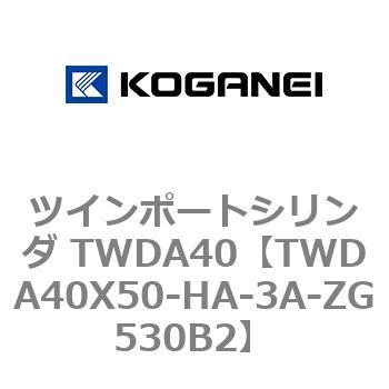 ツインポートシリンダ TWDA40 コガネイ