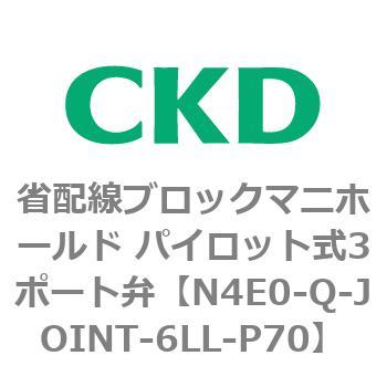 4Eシリーズ 省配線ブロックマニホールド パイロット式3ポート弁 CKD