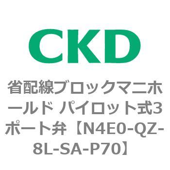 4Eシリーズ 省配線ブロックマニホールド パイロット式3ポート弁 CKD