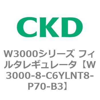 W3000シリーズ フィルタレギュレータ 白色シリーズ CKD
