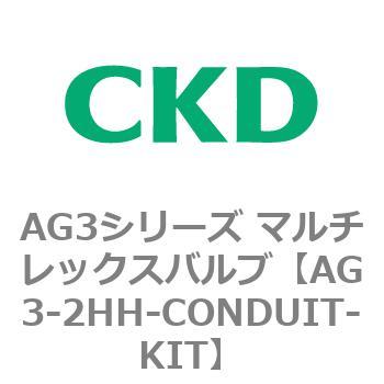 AG3シリーズ マルチレックスバルブ(直動式3方弁) CKD