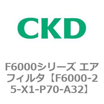 F6000シリーズ エアフィルタ(F6000-25～) CKD