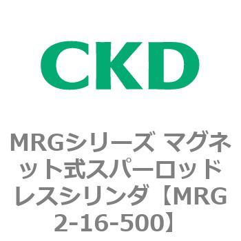 MRGシリーズ マグネット式スパーロッドレスシリンダ CKD