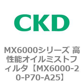 MX6000シリーズ 高性能オイルミストフィルタ CKD