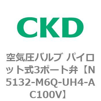 P/M/Bシリーズ 空気圧バルブ パイロット式3ポート弁 CKD