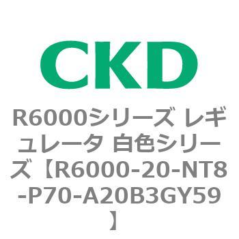 R6000シリーズ レギュレータ 白色シリーズ(R6000-20～) CKD