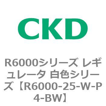 CKD レギュレータ 白色シリーズ R6000-25-W-P4-