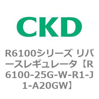 R6100-25G-W-R1-J1-A20GW R6100�V���[�Y ���o�[�X���M�����[�^(R6100-20�`) CKD 83552271