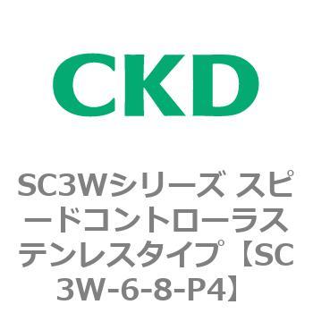 SC3Wシリーズ スピードコントローラステンレスタイプ(メーターアウトタイプ) CKD
