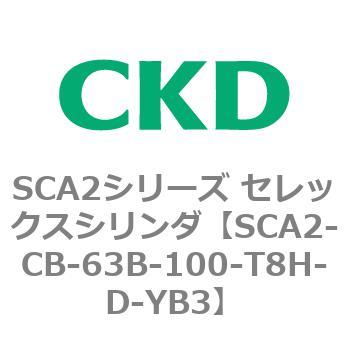 SCA2-CB-63B-100-T8H-D-YB3 SCA2シリーズ セレックスシリンダ(SCA2-CA