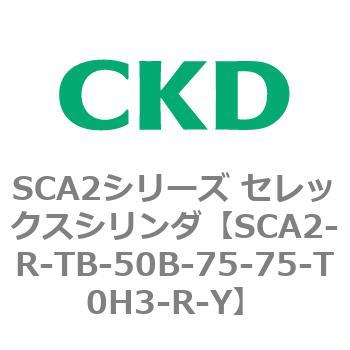 SCA2-R-TB-50B-75-75-T0H3-R-Y SCA2シリーズ セレックスシリンダ(SCA2