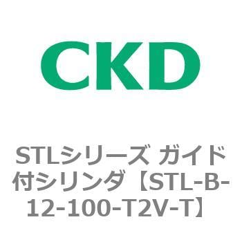 CKD ガイド付きシリンダ ころがり軸受 ( STG-B-50-125-T3H-R ) CKD(株