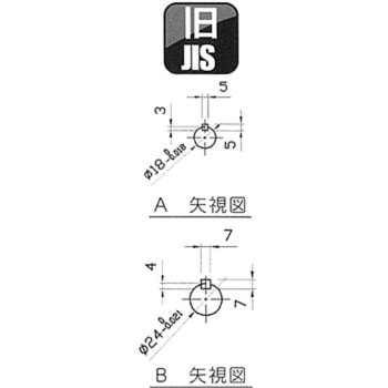 ウォーム減速機 LB型 軸配置：標準 青木精密工業
