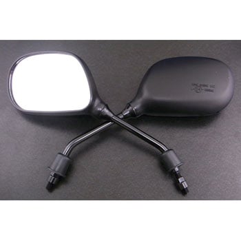 正ネジ汎用8mmバックミラー楕円 ホンダ(HONDA)右2本1箱 高品質 ALBA(アルバ)