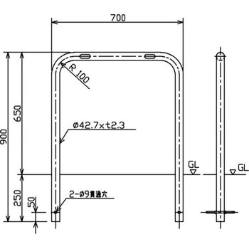 ゲートタイプ スチール製(F4-7) サンキン