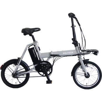防災サイクル X-MINI 16型 折りたたみ電動アシスト自転車 内装3段 36V-8.5Ah ハイパワーモデル ノンパンク仕様【点検整備済み簡易組立品】 PELTECH(ペルテック)