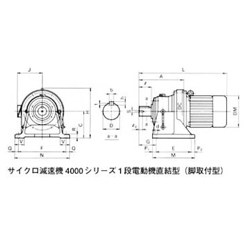 引取り歓迎！】堅型攪拌機 竹内製作所 サイクロ減速機 4000シリーズ