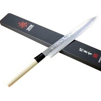 KC-502 KC-500シリーズ 白紙ダマスカス 朴型 柳刃 1個 関兼常 【通販  