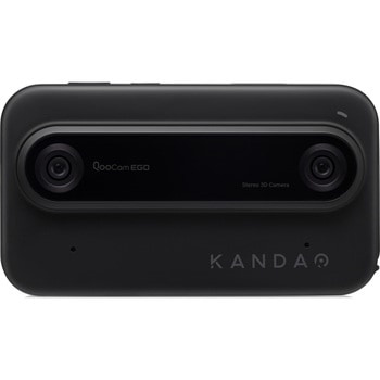 QooCam EGO「撮影・視聴・編集・共有」一体型ポータブル3Dカメラカラー：ブラック KANDAO