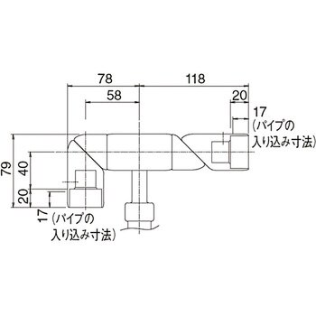 ABR-723B フレキシブルジョイント支柱 ABR-723 1本 シロクマ 【通販