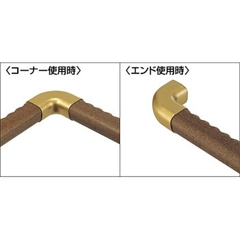 おにぎり形ブラケットコーナー シロクマ