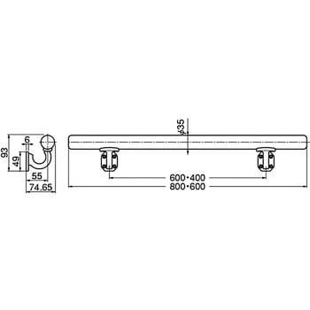 フレージュ手すり BR-595 シロクマ