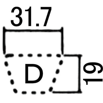 D190 VベルトD形(スタンダード) 1本 バンドー化学 【通販サイトMonotaRO】
