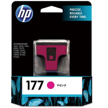 C8772HJ 純正インクカートリッジ HP177 1個 日本ヒューレット・パッカード(HP) 【通販モノタロウ】