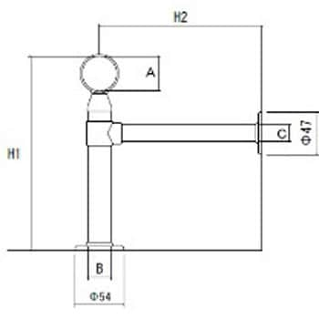 足掛金具・W型 ケージーパルテック 建築用パイプ 【通販モノタロウ】