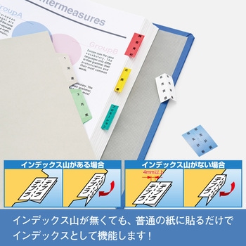 テプラPROテープ インデックス用ラベル キングジム