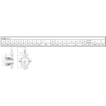 LAC500-170 LAC型多板クラッチ 1個 ノーブランド 【通販サイトMonotaRO】