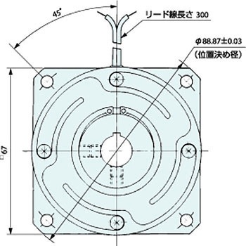 ワーナーブレーキPB形(摩擦板一体) シンフォニアテクノロジー