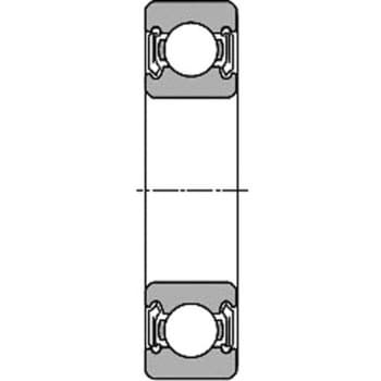 深溝玉軸受 6800番台 LLB (両側非接触ゴムシール形)
