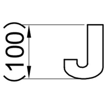 アルファベット・数字プレート コンドーテック
