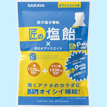 27547 匠の塩飴 オアシスエイド味 (箱売り) 1箱(100g×20袋