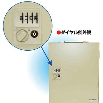 R-150 キーボックス鍵 1台 タチバナ製作所 【通販サイトMonotaRO】