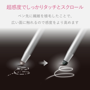 タッチペン交換用ペン先(超感度タイプ) エレコム