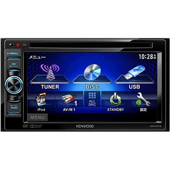 KENWOOD DDX375 CD/DVD/USB対応オーディオ JVCケンウッド （送料無料） ケンウッド（KENWOOD） オーディオ