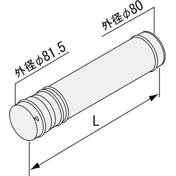 Φ80アジャスターA ノーリツ