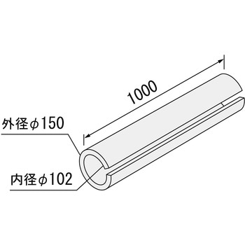 エコフィール(OTX-CH/OX-C(H))FE用部材 排気筒保温材 ノーリツ