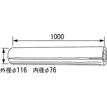 排気筒保温材 Φ70用 ノーリツ