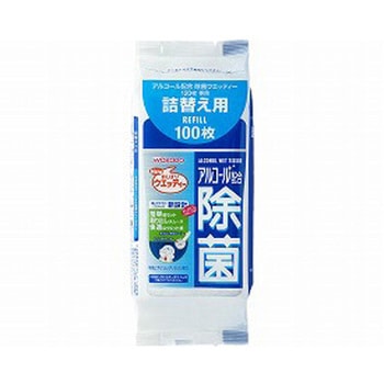 アルコール配合除菌ウエッティー 詰替用 アサヒグループ食品