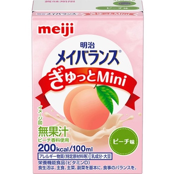 明治 メイバランスぎゅっとMini ピーチ味 明治