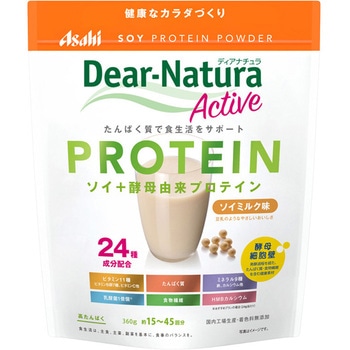 ディアナチュラアクティブ ソイプロテイン ソイミルク味 アサヒグループ食品