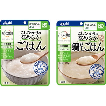 バランス献立 かまなくてよい 主食2種×18個セット アサヒグループ食品