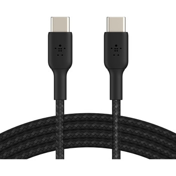 BoostCharge USB-C to USB-C 編組ケーブル ブラック 1m - BELKIN(ベルキン)