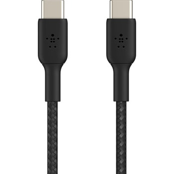 BoostCharge USB-C to USB-C 編組ケーブル ブラック 1m - BELKIN(ベルキン)